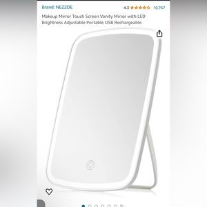 Makeup Mirror Touch Screen Vanity Mirror